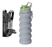 Tazze Pieghevoli Da Viaggio | Bottiglia D'Acqua Portatile In Silicone Di Alimentare | Da Campeggio Pieghevole,Per Spiaggia Aereo Golf Estate Esterno Giardino Parco Campeggio Picnic