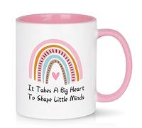 Tazze Teacher It Takes A Big Heart Con Manico Tazze Caffe Moderne Tazza Colazione Porcellana Per Fidanzata Thè Moglie