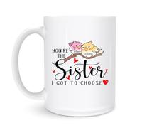 Tazze, Two Adorable Birds On A Tree Branch 330Ml Tazze Da Caffè In Porcellana Con Manico Mug Per Latte Succo Uso Domestico