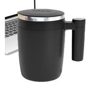 Tazzina automatica - da caffè magnetica elettrica auto-commovente in acciaio con coperchio per latte caffè, da viaggio portatile con funzionamento a batteria | ufficio casa studio