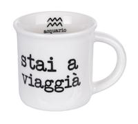 Tazzina caffè 90 ml, acquario, S.P.Q.eRe Zodiaco