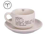 Tazzina caffè con piattino 90 ml, Victionary Ariete
