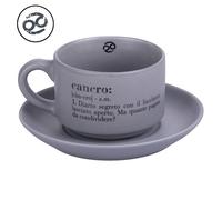 Tazzina caffè con piattino 90 ml, Victionary Cancro