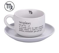 Tazzina caffè con piattino 90 ml, Victionary Vergine
