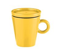 Guzzini -TAZZINA CAFFE' DA VIAGGIO 'COFFEE&GO'Giallo Ocra