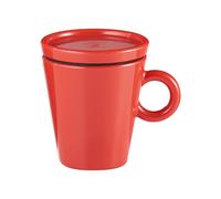 Guzzini -TAZZINA CAFFE' DA VIAGGIO 'COFFEE&GO'Rosso brillante