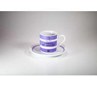 Tazzina da caffè con piatto Feltrinelli. Capricci del destino