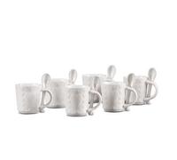 Tazzine Caffe con Cucchiaino Ass Star 12,0 Confezione 6 Pezzi