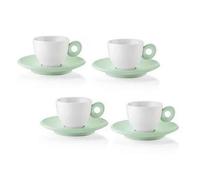 TAZZINE CAFFE' CON PIATTINO GUZZINI EVERYDAY SET 4 PZ.