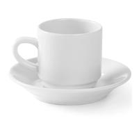 Tazzine da caffè OPTIMA per hotel, porcellana bianca, 90 ml, set da 12 - Hendi 7