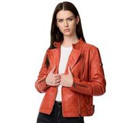 Tazzio Giacca in pelle da donna F523, Colore: arancione., S