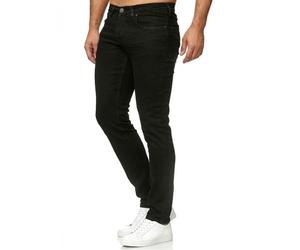 Tazzio Jeans Slim Fit da uomo, elasticizzati, in denim, 16533, Nero-Berlino, 42W x 32L