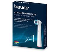 Beurer Tb clean testine spazzolini elettrici 4 pezzi