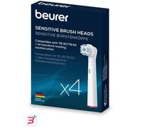 BEURER TB4 Sensitive testine di ricambio per spazzolino for Beurer TB30/50 4 pz
