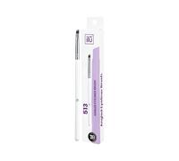 Tb Tools For Beauty - Pennello Eyeliner Angolato Setole Sintetiche Facili da Pulire Manico in Legno Ideale Per Trucco Vegano e Pelle Sensibile Strumento Multifunzionale Per Sopracciglia