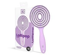 Tb Tools For Beauty - Spazzola Districante Per Capelli Secchi e Bagnati Ilu Lollipop Candy Design Ergonomico Nylon Vegan Colori Vivaci Accessori Bellezza Per Cura Quotidiana