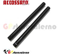 TB001N COPPIA ASTE RICAMBI SEMIMANUBRI UNIVERSALI NERO 28CM ACCOSSATO ZERO