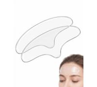 TBCDS Patch Silicone Antirughe per la Fronte, 2 Pezzi Riutilizzabili, Cerotti Adesivi Traspiranti che Attenuano le Rughe Dinamiche Durante il Sonno per un Risultato Naturale