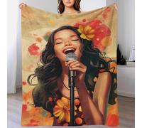 TBDUEPS Coperta da ospedale Harmony Dance, coperta di lusso per figlia, per divano/divano/letto, per fidanzato, 150x200 cm
