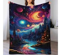 TBDUEPS Coperta Dream Land, soffice e soffice, per il divano, per l'amante, il marito, la moglie, le donne e gli uomini, 180x200 cm