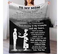 TBDUEPS Coperta regalo per la mamma, regalo per la mamma, morbida e lavabile, coperta per la TV, per camera da letto e ufficio, fidanzato, 80x90 pollici (200x230 cm)