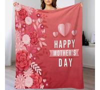 TBDUEPS Coperte per la festa della mamma, morbide e super morbide, per il letto, regalo per la nonna, 100x130 cm