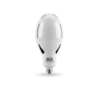 TBE LIGHTING Lampada di ricambio ad alogenuri metallici a LED da 70 W - Base a vite E27 - Luce bianca diurna 6000K - Fascio largo 300 ° Design a 3 pannelli - Magazzino ad alto lumen, fabbrica e