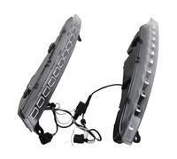 Tbest 1 Coppia Luce di Marcia Diurna a LED DRL a 2 Colori con Segnale di Svolta e Lampada Antinebbia per Q7 06-09