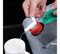 Tbest 10L Rivolta in acqua, Borsa per l'acqua portatile con maniglia, grande capacità, facile da riempire e pulire, durevole e fuoriuscite, ultra portatile, multifunzionale, interno esterno (10L)