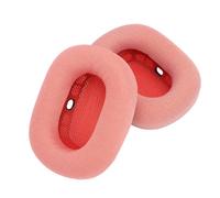 Tbest 2 Cuscinetti Auricolari di Ricambio per Cuffie, Cuscinetti Auricolari in Rete, di Ricambio Rosati Ad Alta densità Sono Morbidi e Delicati Sulla Pelle, con un Effetto Sostitutivo Ed Esperienza