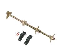 Tbest 24 POLLICI KIT ALBERO ASSE POSTERIORE PESANTE DUTY METALLO ANTI IMPATTO HUBS FISSARE LE FLANGES DI MONTI SET PER 50 ATVS QUADS DRIFT TRIKES RICOSTRUZIONI DIY