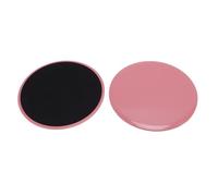 Tbest 2pcs Cursori Core, Attrezzatura per Esercizi per la Casa di Fitness Portatile Cursori Core Compatti per Allenamenti Addominali (PINK)