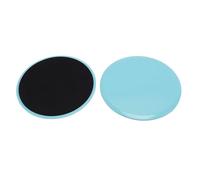 Tbest 2pcs Cursori Core, Attrezzatura per Esercizi per la Casa di Fitness Portatile Cursori Core Compatti per Allenamenti Addominali (BLUE)