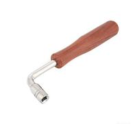 Tbest 3/8 Piano Tuning Key,Pianoforte Professionale Tuner Spanner L Forme Pianoforte Tuning Hammer Leva Chiave Legno Disk Maniglia Guzheng Riparazione Strumento