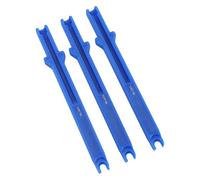 Tbest 3 PCS Tappo di Cavo Strogo Strogo Strumento Premium Stampato 3D in Plastica Dismblaggio di Filo Di2 Smontaggio per Manutenzione Elettronica Set Leggero Durevole