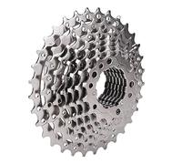 Tbest 32/36/42/46T, ruota libera per bicicletta dentata, accessorio di ricambio per mountain bike, funzionamento liscio e silenzioso, materiale in acciaio ad alta pressione (argento 9S 11-32T)