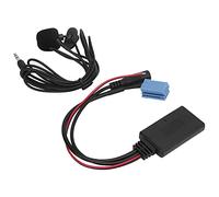 Tbest 5.0 Autoradio con Adattatore di Cablaggio ISO | Chiamate in vivavoce, streaming musicale per telefono, tablet Mp3, microfono incorporato, compatibile con veicoli standard