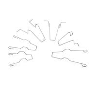 Tbest 5ZHSFULLKIT kit completo di 6 pezzi con lampada testa in acciaio, molletta di fissaggio per lampada, compatibili con H1/H3/H4/H7