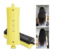 Tbest 6pcs Holler Wave Wave Heat Asta Clamp/Holder per Capelli per Permessi -Hook -Haven con Elastico Ideale per lo Styling Riccio Accessori a Colori Casuali (Numero 2)