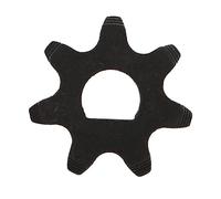 Tbest 7 Denti Ingranaggi per Pignone del Motore in Acciaio Carbone Durevole 7t per Normale Molla a Catena del Molla 6d Modello 6812 120w 100w 100 w a ASSE D