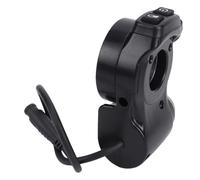 Tbest Acceleratore a Pollice per Scooter Elettrico, Design Verticale Ergonomico con Blocco a Chiave per un Controllo Regolare Dell'accelerazione, Sostituzione del Materiale ABS pe