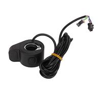 Tbest Acceleratore per Pollice per Scooter Elettrico Universale Sinistra Destra Indossare Durevole ABS E Bike Acceleratore per Pollice per Accessori per Scooter di Conversione Bici