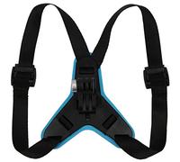Tbest Accessori da Indossare, Supporto per Staffa per Mento Anteriore per Casco da Moto Supporto per Cinturino Fisso per 9 8 7 6 5 Nero (Blu)