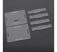 Tbest Accessori e Componenti per Computer,Accessori e Componenti per Computer,Orologi,Rotazione del Controllo della Luce Fai-da-te Kit Orologio Elettronico per Temperatura Digitale a