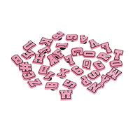 Tbest Accessorio Decorativo in PVC per Scarpe da Lettera da 37 Pezzi per Scarpe per Bambini - Modello con Numeri Bel Colore Brillante Che Non Sbiadisce per Sandali da Ginnastica Festa per le Vacanze