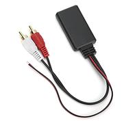 Tbest Adattatore 5.0 Cavo Audio Musicale Wireless Connettore Stereo per Auto Portatile per Radio Materiale ABS