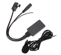 Tbest Adattatore Cavo 5.0 AUX con Microfono Ricevitore Audio Wireless Vivavoce per Sistemi Stereo per Auto Plug and Play Installazione Semplice Universale Fit N333RS DVA 7996R CDA