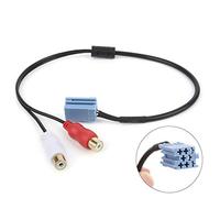 Tbest Adattatore Cavo Mini ISO a 8 Pin Connettore Audio Durevole in ABS Premium per Stereo per Auto Lettore CD Trasmissione del Suono di