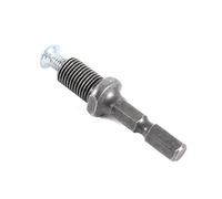Tbest Adattatore per Mandrino per Trapano con Codolo Esagonale da 3/8"-24Unf per Mandrini Senza Chiave Strumento di Punta Ad Alta velocità con Vite per Martelli Elettrici