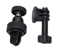 Tbest Adattatore per Montaggio a Sfera per Action Camera, Rotazione a